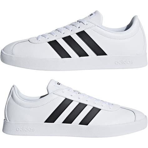 adidas vl court 2.0 sneakerswit zwart kinderen|adidas VL Court 2.0 K sneakers Kinderen Zwart .